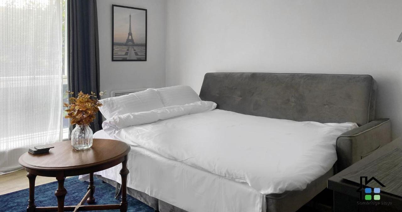 Cambridge Stays Riverside 2Br Flat-Walk To Centre-Parking-Balcony Exteriér fotografie